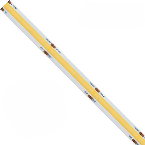 Striscia led 5m COB IP65 monocolore da 15W/MT 12V - 6500K