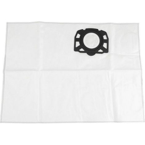 Sacs à poussière/sacs poubelle/sacs à poussière à filtre haute efficacité (paquet de 5) pour aspirateurs Karcher WD2 Plus / WD3 / SE4002, adaptés à un usage domestique. (1/4)