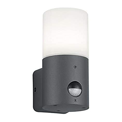 Applique Parete Esterno con Sensore Movimento Antracite 17 cm Hoosic GD Trio (1/4)