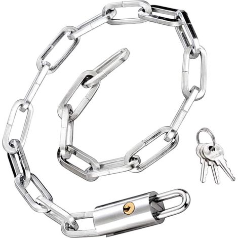 Chaîne antivol pour vélo, offrant une protection antivol sur les parkings et en voyage.-AquaForge (1/5)