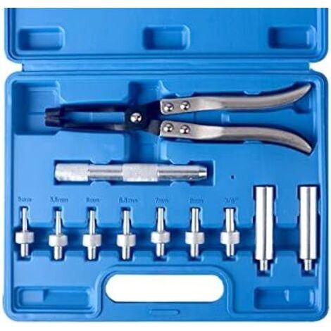 Lot de 11 outils pour retirer joints de tige de soupape – Pinces et extracteurs pour espaces confinés – Adhérence maximale avec extrémités moletées (1/5)