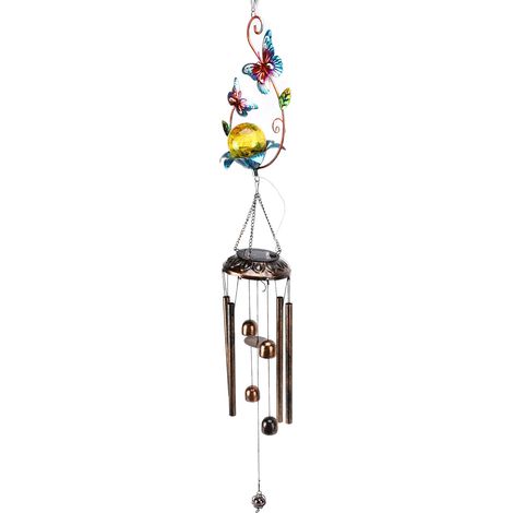 Lampe carillon solaire à contrôle intelligent, économie d'énergie, autonomie de 8 heures, étanche IP45, lustre décoratif pour jardin (1/5)