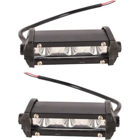 Phare de travail LED pour auto 9W alliage d'aluminium projecteur auxiliaire moto route spot lumineux (1/5)