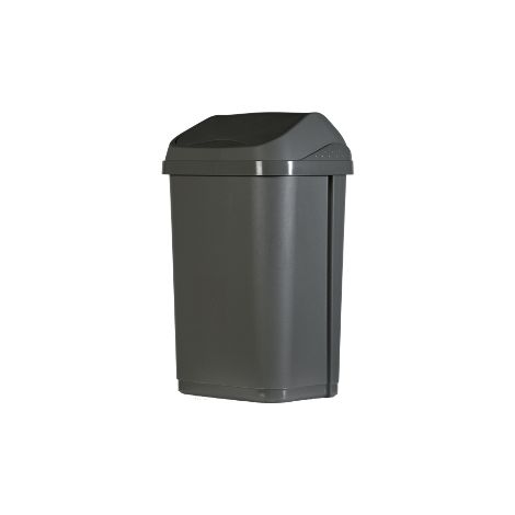 Poubelle à Couvercle Basculant Matériau 100% Recyclé  - Probbax (1/2)