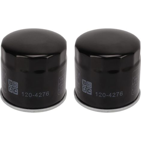 2 x Metal Engine Oil Filter 136-7848 120-4276 127-9222 Seal for Engines Single Cylinder V Twin One Pair of Engine Oil Filters (1/5)