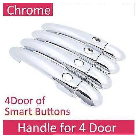 Pour Renault Koleos Samsung QM5 I MK1 20082015 : Autocollants décoratifs, poignées de porte chromées, peinture, accessoires auto (poignée 4 boutons) (1/5)