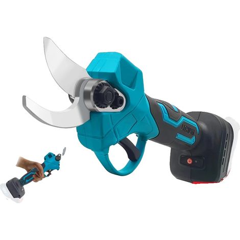 Tijeras de podar, motor sin escobillas, cuchillas de acero al carbono, no requiere batería, UE (1/2)