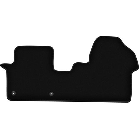 Tapis de sol basiques en velours noir pour : Peugeot Expert III (fourgonnette de livraison, 2016-) (1/5)