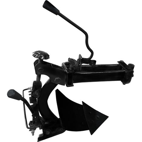 Könner & Söhnen – Charrue réglable en métal durable – Profondeur ajustable – Pour motoculteurs KS 7HP-1050G et KS 9HP-1350G-3 – Sillons de plantation