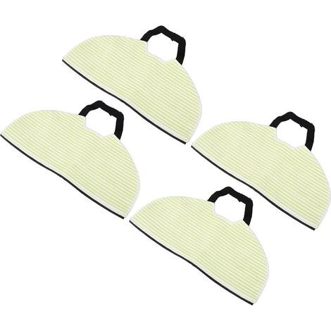 Almohadillas de tela lavables, 4 piezas, almohadillas para aspiradora tipo cupcake, microfibra, alta absorción de agua, reutilizables, resistentes al color para Shark RV2610wa (1/4)