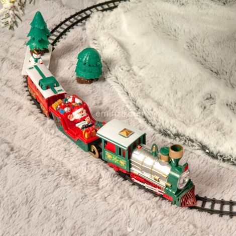 Train de Noël lumineux 22 pièces musical 1 LED - Feeric lights & christmas (1/2)