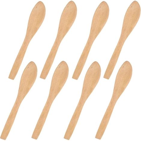 Set de 8 couteaux à beurre inoxydable, lames lisses, manches élégants, idéal pour table et petit-déjeuner, finition argentée, robustes et faciles à entretenir.
