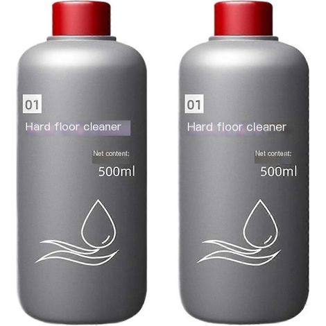 Solution de nettoyage pour autolaveuse de sols 500 ml, lot de 2, compatible avec Dyson Nautik, Streak MultiSurface (1/5)