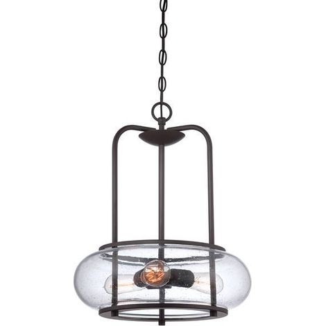 Elstead Trilogy - Lampadario a 3 luci in bronzo antico, attacco E27