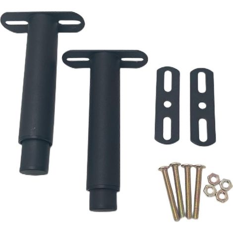 Verstellbare Schrankfüße (2 Stück), verstellbare Bettfüße für schwere Betten, Mittelrahmen, Lattenrost, ausziehbare Couch- und Möbelfüße aus Metall, Ersatzteil – 7 Zoll (18 cm) und 13 Zoll (33 cm) – S