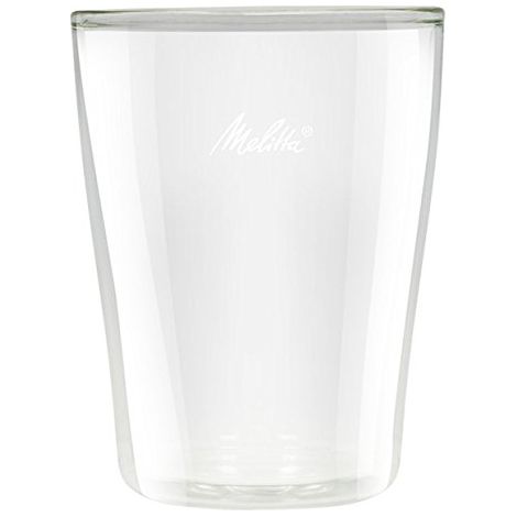 MELITTA Confezione da 2 bicchieri in borosilicato per caffè lungo 200 ml trasparente (1/4)