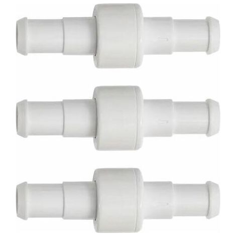 PA D20 Lot de 3 Raccords Rotatifs pour Tuyau D'arrosage D15 Compatibles avec Zodiac Polaris 180 280 380 Robot Nettoyeur Piscine (1/5)