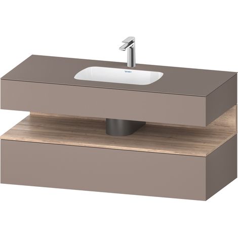 Duravit Collection One lavabo empotrado con base de lavabo