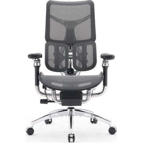 SIHOO Doro S300 Chaise de Bureau Ergonomique, Chaise d'ordinateur, Chaise de Jeu avec Support Lombaire Dynamique Double, accoudoirs coordonnés 6D(Noir) (1/5)