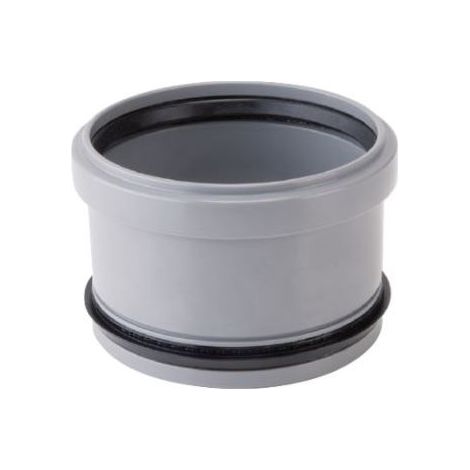 Réducteur concentrique DN 125/110 pour tuyaux HT et KG – Polypropylène ignifuge – Installation étanche avec manchon enfichable – Airfit - DN 125 X