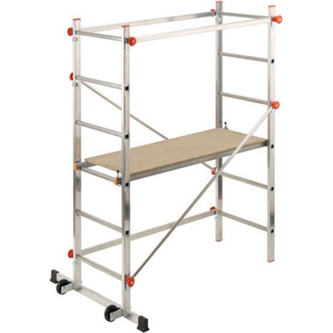 Trade Shop - Andamio Gierre Quick Clip Capacidad 120 Kg Altura Máx. 2,87 M -