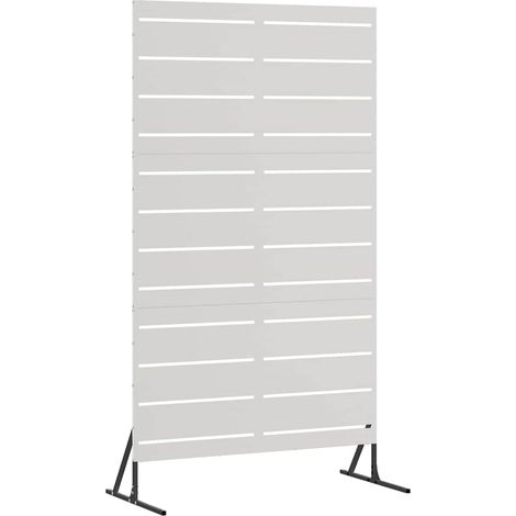 Maison Exclusive - Sichtschutz Grau 100 x 50 x 180 cm Stahl