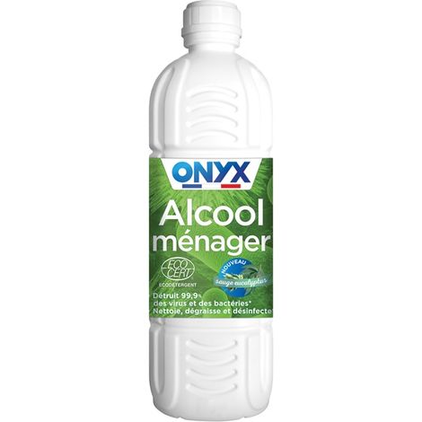 ONYX - Alcool ménager parfumé 1 l sauge eucalyptus (1/3)