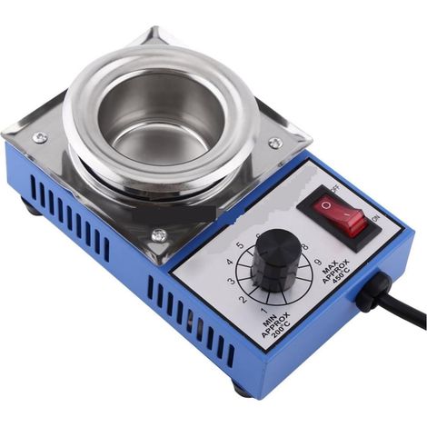 Pot à souder en Acier Inoxydable, Pot de à dessouder 50mm 220 150W 500G ST-21C (1/5)