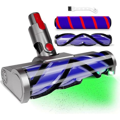 Tête d'aspirateur de rechange pour V7/V8/V10/V11/V15, brosse rotative anti-enchevêtrement avec lumière LED (1/5)