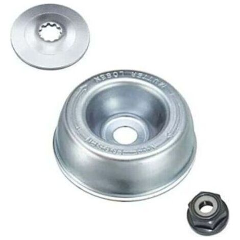Kit d'entretien comprenant des adaptateurs de lame pour tondeuses débroussailleuses Stihl FS55, FS56, FS70, FS80, FS83, FS85, FS90, FS110RX, FS120, FS130, FS200, FS250, FR450. (1/4)