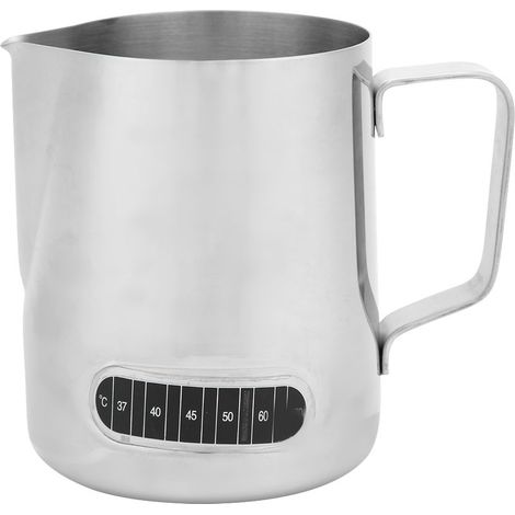 Verseuse À Lait - Acier Inoxydable - 600 Ml - Pour Latte Art Et Moussage De Lait - 1 Pièce (1/5)