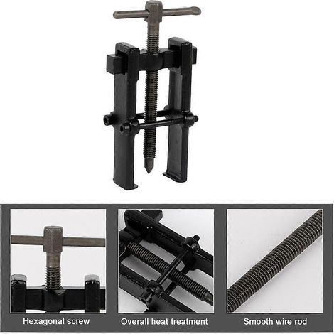 Extracteur de pignons à deux mâchoires, extracteur de roulements, dispositif de levage à spirale séparée, machine de réparation, outils à main (1/5)