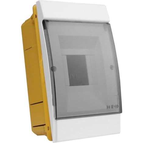 Tableau de distribution encastré 4 modules IP40 blanc 970.04.B M-L 0810
