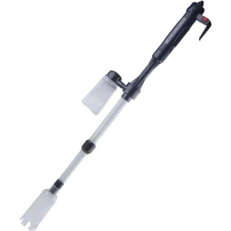 Aspirateur Gravier pour Aquarium Télescopique Electrique Réglable Puissant (1/5)