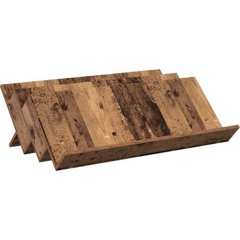 Maison Exclusive - Scaffale per riviste Legno vecchio 90 x 53 x 28,5 cm