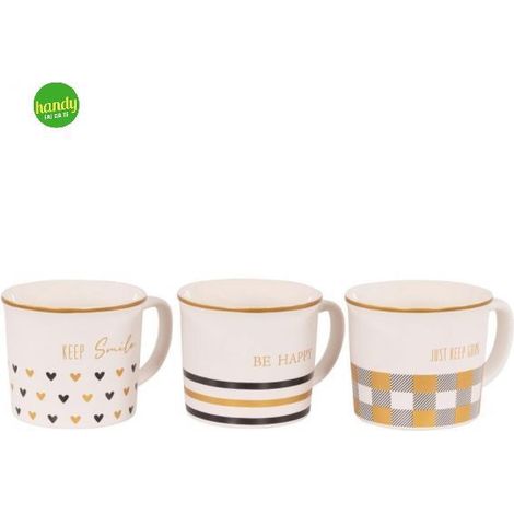 Tazza Mug Woopy Casa Collection 370 ml fantasie assortite (1/3)