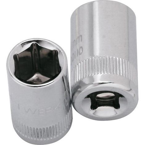 Kraftwerk – Douille 1/4 7 mm – Coffret cliquet et douilles – Acier au chrome vanadium – Pour usage intensif en mécanique