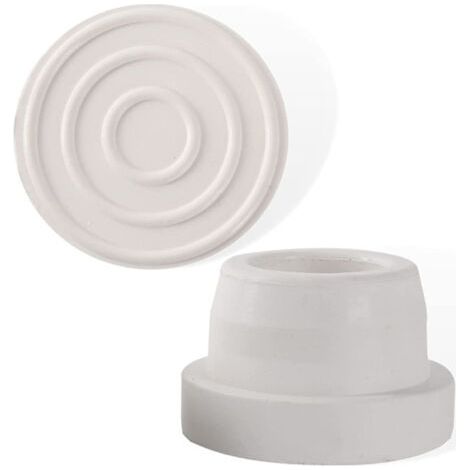Lot de 2 protections de pieds d'échelle de piscine en caoutchouc, compatibles avec la plupart des échelles de piscine.
