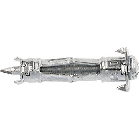 Molly m12025-xj tasselli auto Trivella con viti M4 Ø 4 x 35 mm, Grigio, Set di 40 pezzi