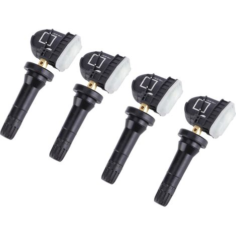Capteur Tpms 4 Pièces Capteurs de Surveillance de la Pression des Pneus Tpms 2036832 Convient aux Capteurs de Pression des Pneus Ecosport/Fiesta/Focus