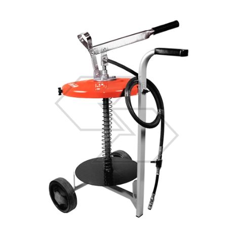 Pompa manuale grasso per secchielli da 20/25/30 Kg tubo 1,50m testina A01162