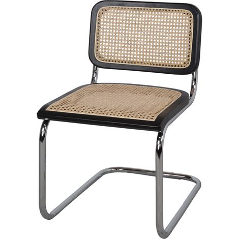 AUTRES Chaise en fibres naturelles avec un style contemporain - modèle 053 - noir (1/4)