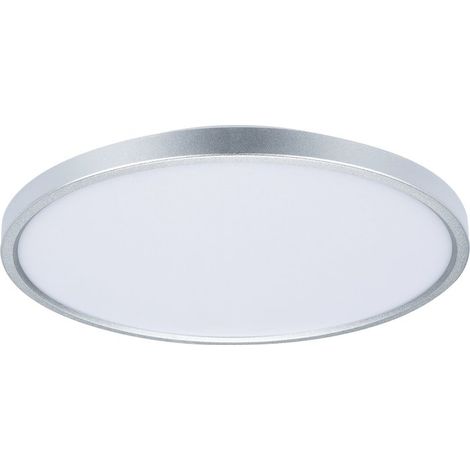 Plafonnier LED - Panello - Dhome - 24 W - 1900 lm - 4000 K - IP54 - Argent (1/5)