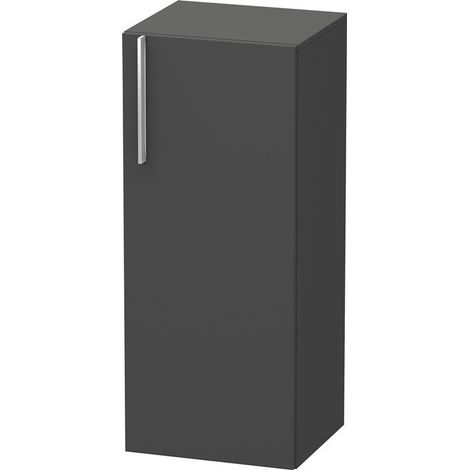 Armoire Duravit VERO 360x400x960mm ouverture droite graphite mat