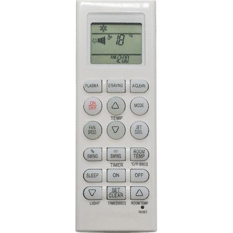 Télécommande Universelle Compatible Climatiseur LG115 - (1/4)