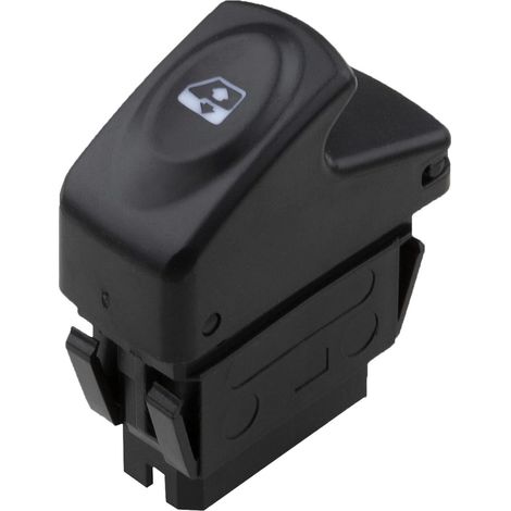 Bouton de lève vitre noir avant gauche ou droit Clio 2 Megane (1/5)