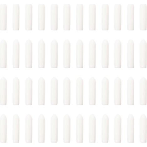 300 embouts de protection pour cintres, protège-pointes de crochets de suspension-1.5X0.3cm-White