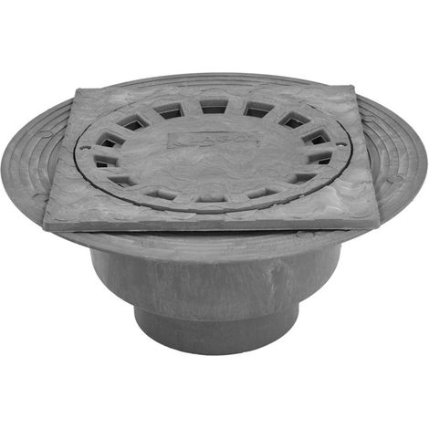 Chaudière siphonique horizontale en PVC 250x250 mm. Sortie Ø 90 - 110 mm.