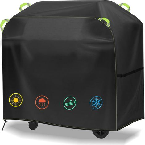 Housse de barbecue d'extérieur avec poignées et sangles,résistante déchirures,compatible avec barbecue à gaz Weber Charbroil Nexgrill(13266109cm) (1/5)