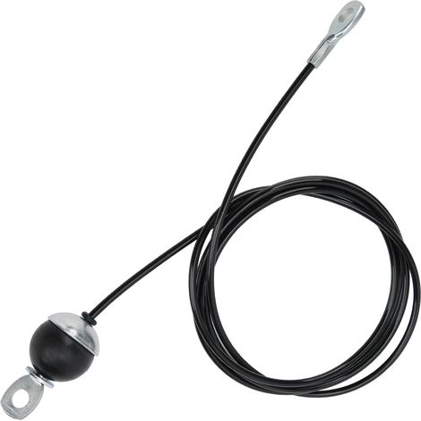 Câble en acier pour poulie de musculation, 2,5 mètres - Parfait pour salle de sport maison et entraînement personnel (1/5)